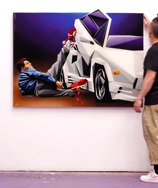 Image of Original Painting - Air Jordan Belfort (2023)