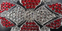 Image 8 of Art Deco Ruby and White Diamond Brooch (style A)
