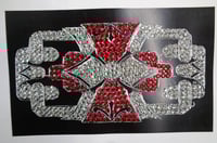 Image 9 of Art Deco Ruby and White Diamond Brooch (style A)