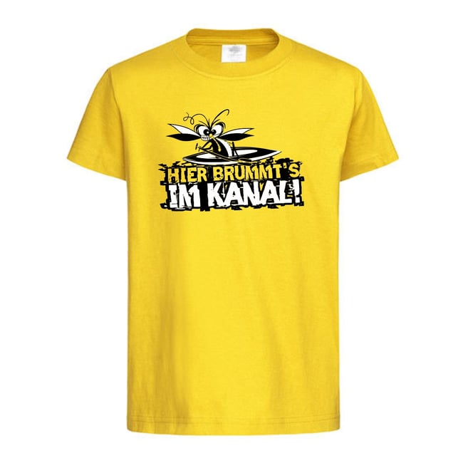 Paddelclub T-Shirt Kids gelb