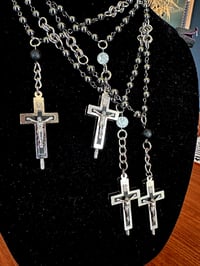 Image 2 of Reliquary Crucifix Rosary 