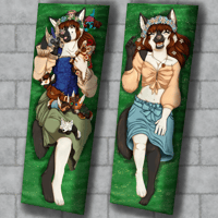 Wolfy's Wholesome 2-Sided Daki Bodypillow Pillowcase