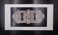 Image 3 of Art Deco White Diamond Brooch (style B)