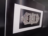 Image 7 of Art Deco White Diamond Brooch (style B)