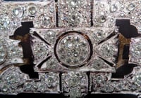 Image 11 of Art Deco White Diamond Brooch (style B)