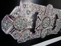 Image 12 of Art Deco White Diamond Brooch (style B)