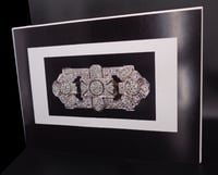 Image 8 of Art Deco White Diamond Brooch (style B)