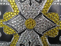Image 3 of Art Deco Canary Diamond and White Diamond Brooch (style A)