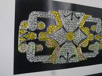 Image 7 of Art Deco Canary Diamond and White Diamond Brooch (style A)
