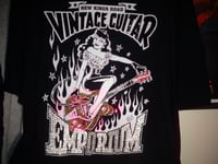 Image 5 of Customised Guitar Emporium hand blinged T shirt