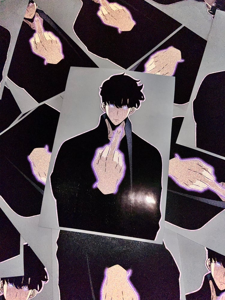 Image of Jin-woo "FUCK OFF" Half