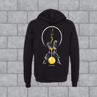 Image 1 of Breath Wolf Zip-Up Hoodie