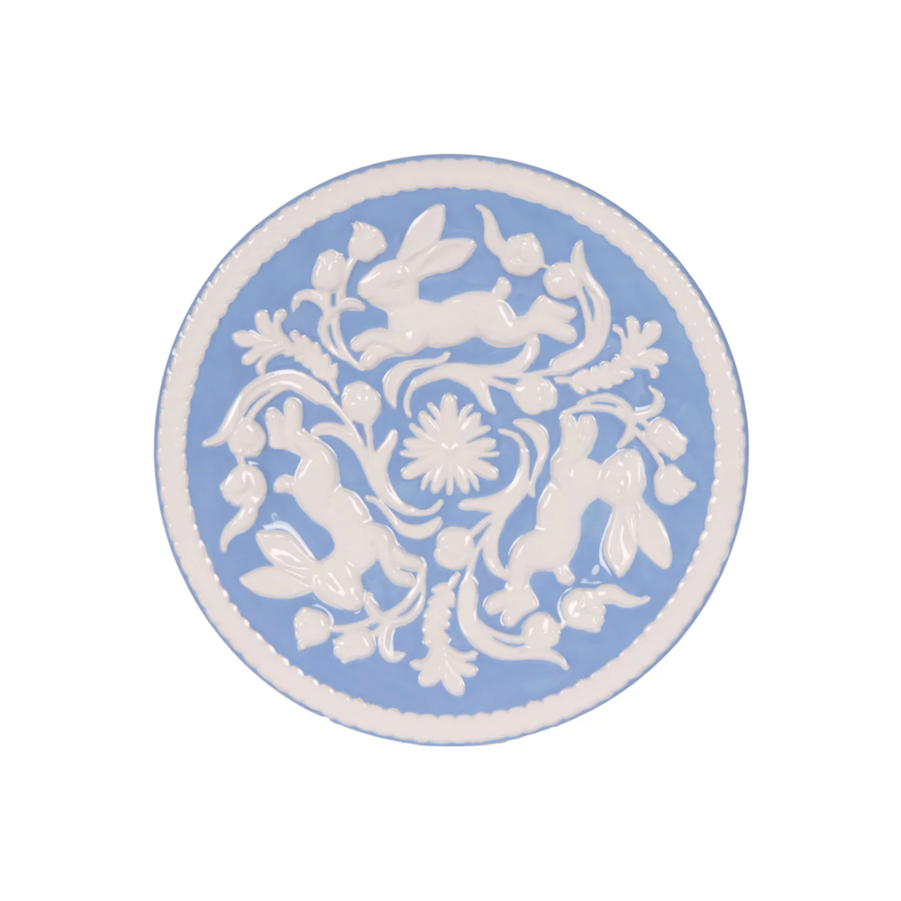 Image of Blue Bunny Plate