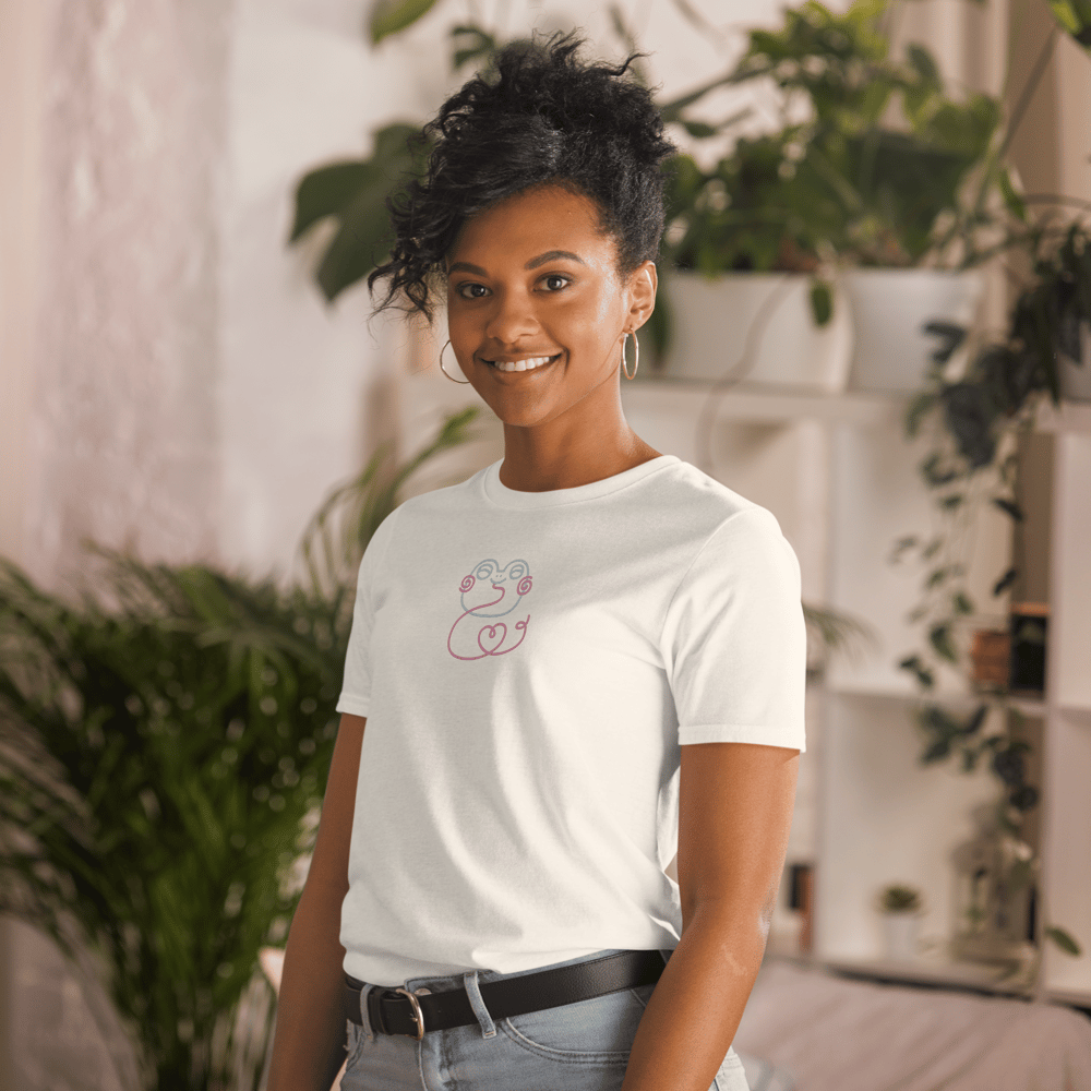 Image of Freddy Embroidered Unisex T-Shirt
