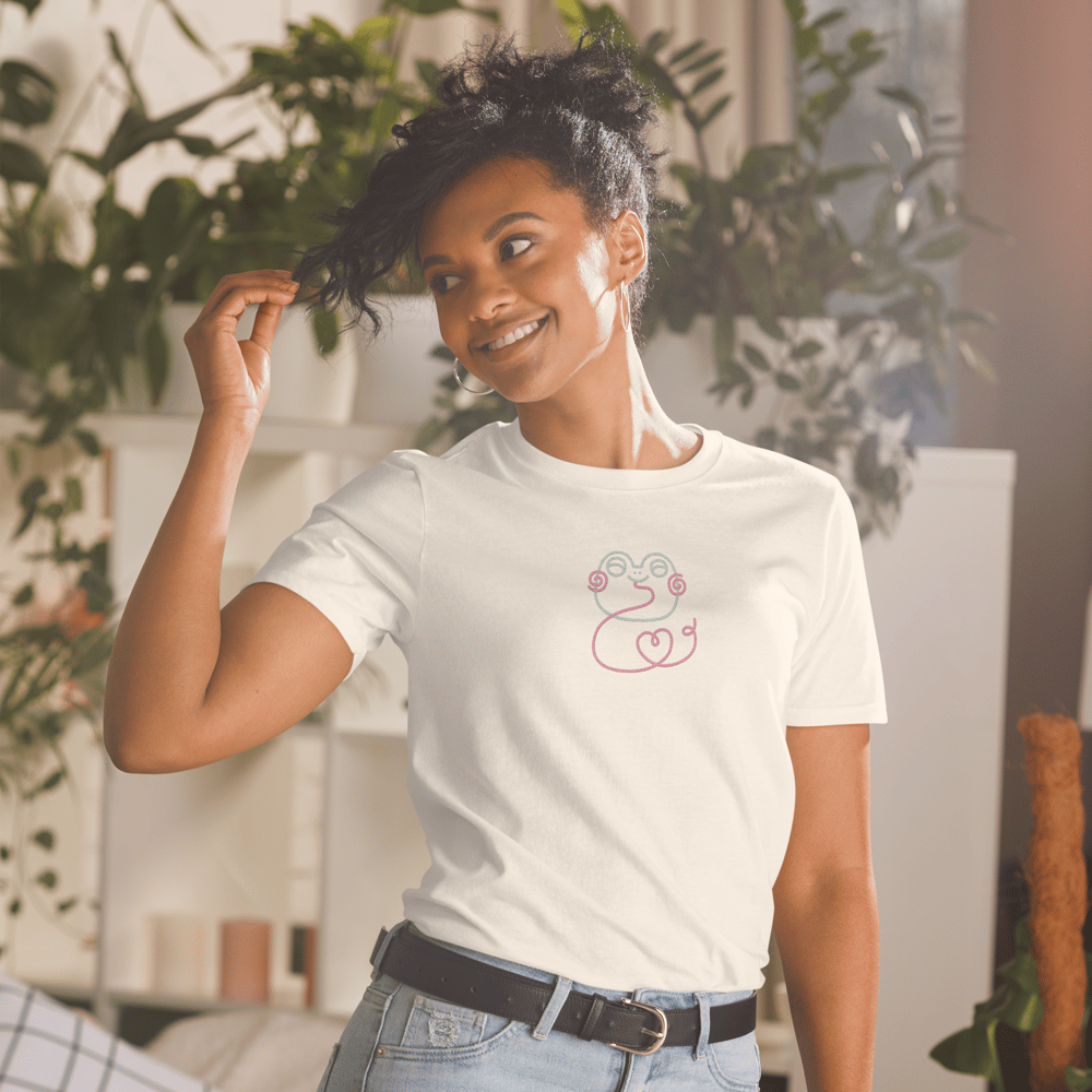 Image of Freddy Embroidered Unisex T-Shirt