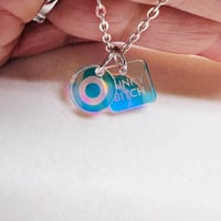 Image 4 of Phish Iridescent Custom Charm Necklace