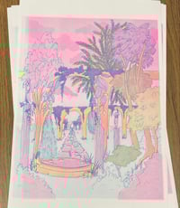 Mnemosyne’s Temple - Large RISO print