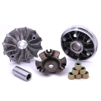 Image 1 of GY6 Variator Assembly 