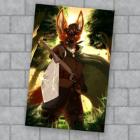 Stryker Knight Sword (Print, 11" x 17")