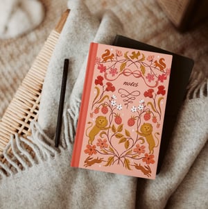 Image of  Charming Spring Hardcover Notebook 