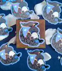 Image 1 of Chibi Ifrit and Shiva Sticker