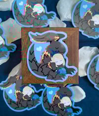 Image 2 of Chibi Ifrit and Shiva Sticker