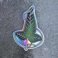 Image 1 of Leaf of Lorien Holographic Sticker