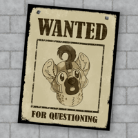 Wanted: Quest-Yeen (Print, 8.5" x 11")