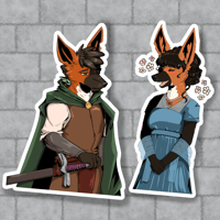 Stryker and Aurelia Stickers