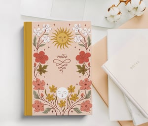 Image of Sun & Moon Hardcover Notebook
