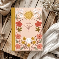 Image 2 of Sun & Moon Hardcover Notebook 