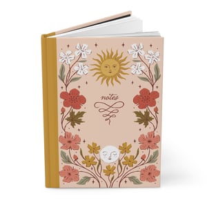 Image of Sun & Moon Hardcover Notebook