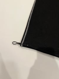 Image 3 of KONTRAST STITCH SWEATPANT BLACK