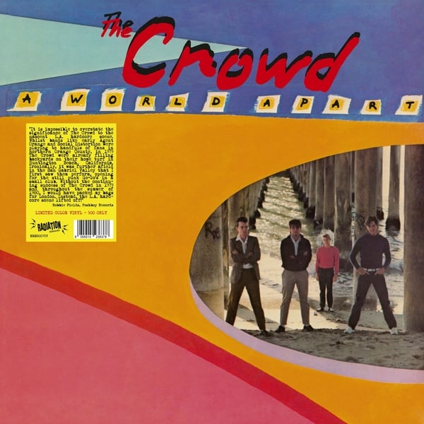 Image of the CROWD - "A World Apart" Lp (Color Vinyl)