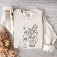 Image 2 of Staffordshire Cat Sweatshirt