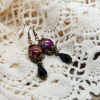 Image 6 of A Bit Baroque Bead Drop Earrings (BB0012)