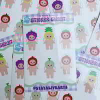 Fruity Series Sticker Sheet