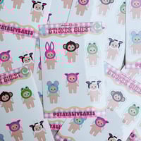Animal Series Sticker Sheet