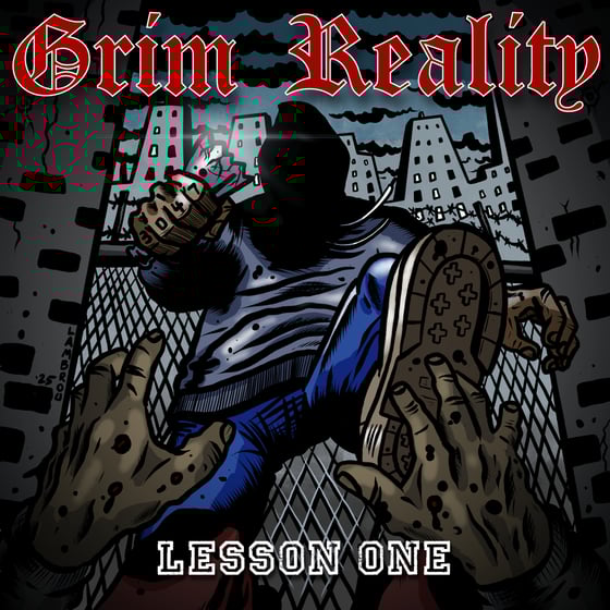 Image of Grim Reality - Lesson One 7”