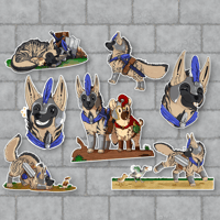 Exclamat-Yeen Sticker Set (7 Stickers)