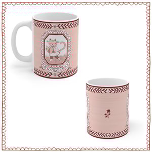 Image of Reading Kitty Mug