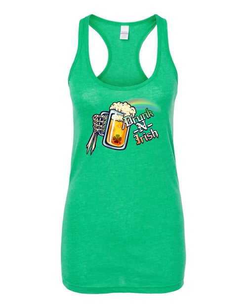 Image of Drunk-N-Irish Racerback 2025