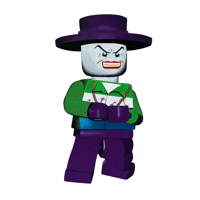 Lego Tropical Joker Painting