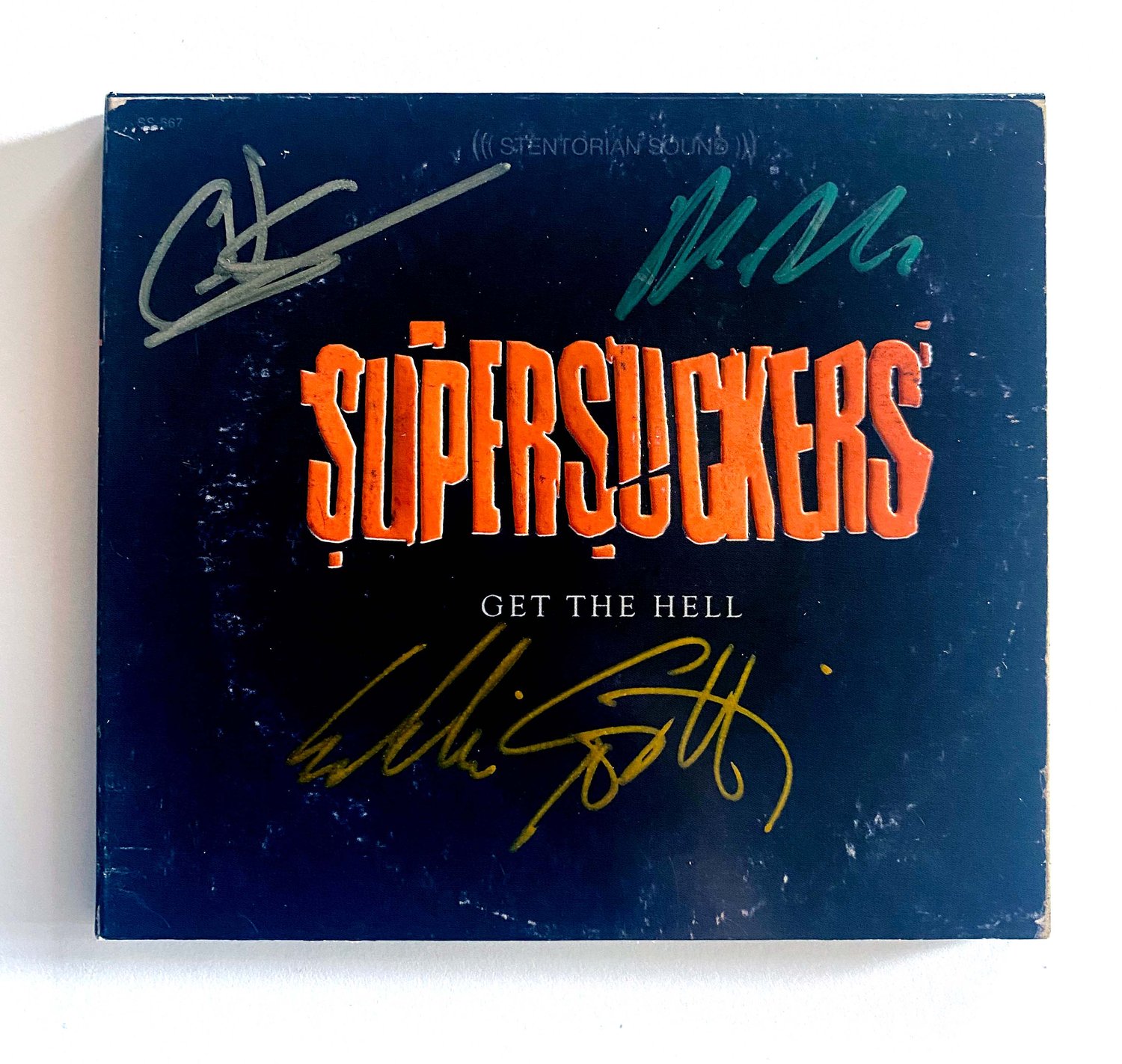 Image of THE SUPERSUCKERS - Get The Hell - SIGNED CD