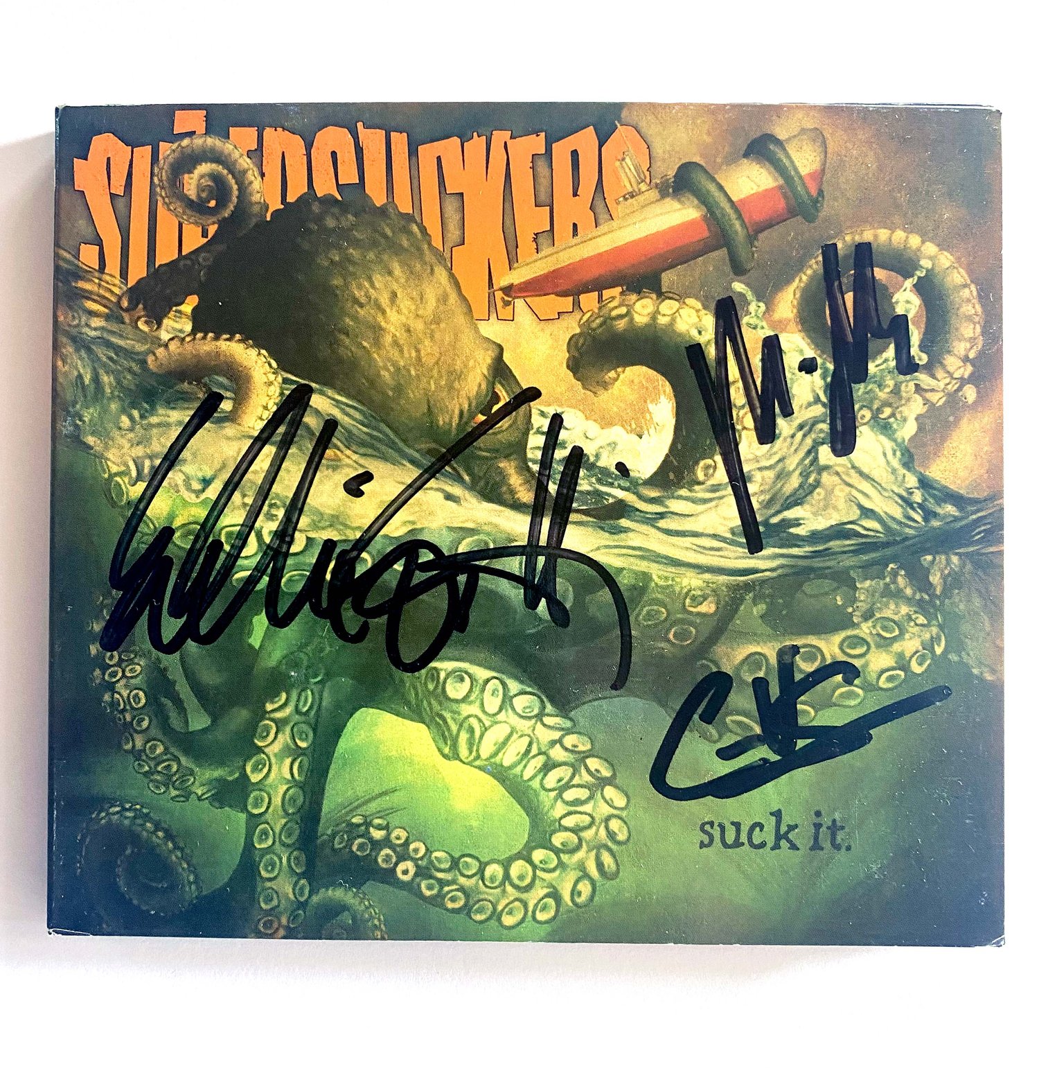Image of THE SUPERSUCKERS - Suck It - SIGNED CD
