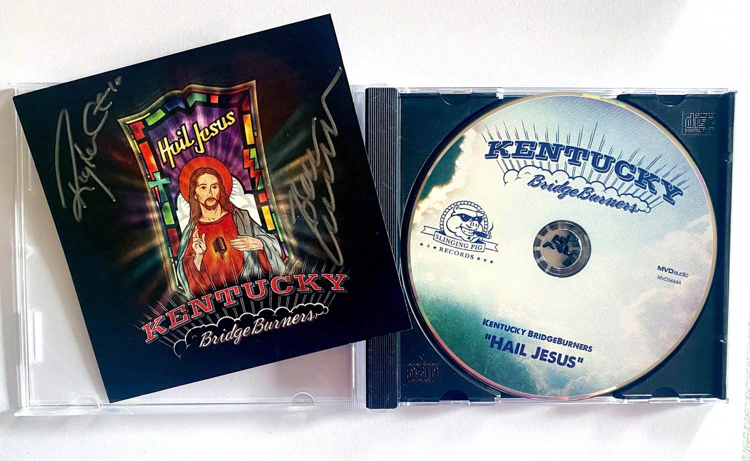 Image of KENTUCKY BRIDGEBURNERS - Hail Jesus - SIGNED CD
