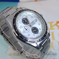 Image 5 of 2006 Casio Argent 'Speedmaster' Panda Dial Quartz Chronograph (ARG-500)
