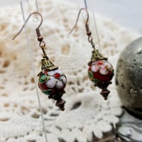 Image 3 of A Bit Baroque Bead Drop Earrings (BB0018)