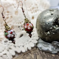 Image 2 of A Bit Baroque Bead Drop Earrings (BB0018)