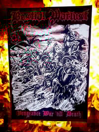 Image 1 of BESTIAL WARLUST - Vengeance War Till Death BACK PATCH 2024 (LATE)